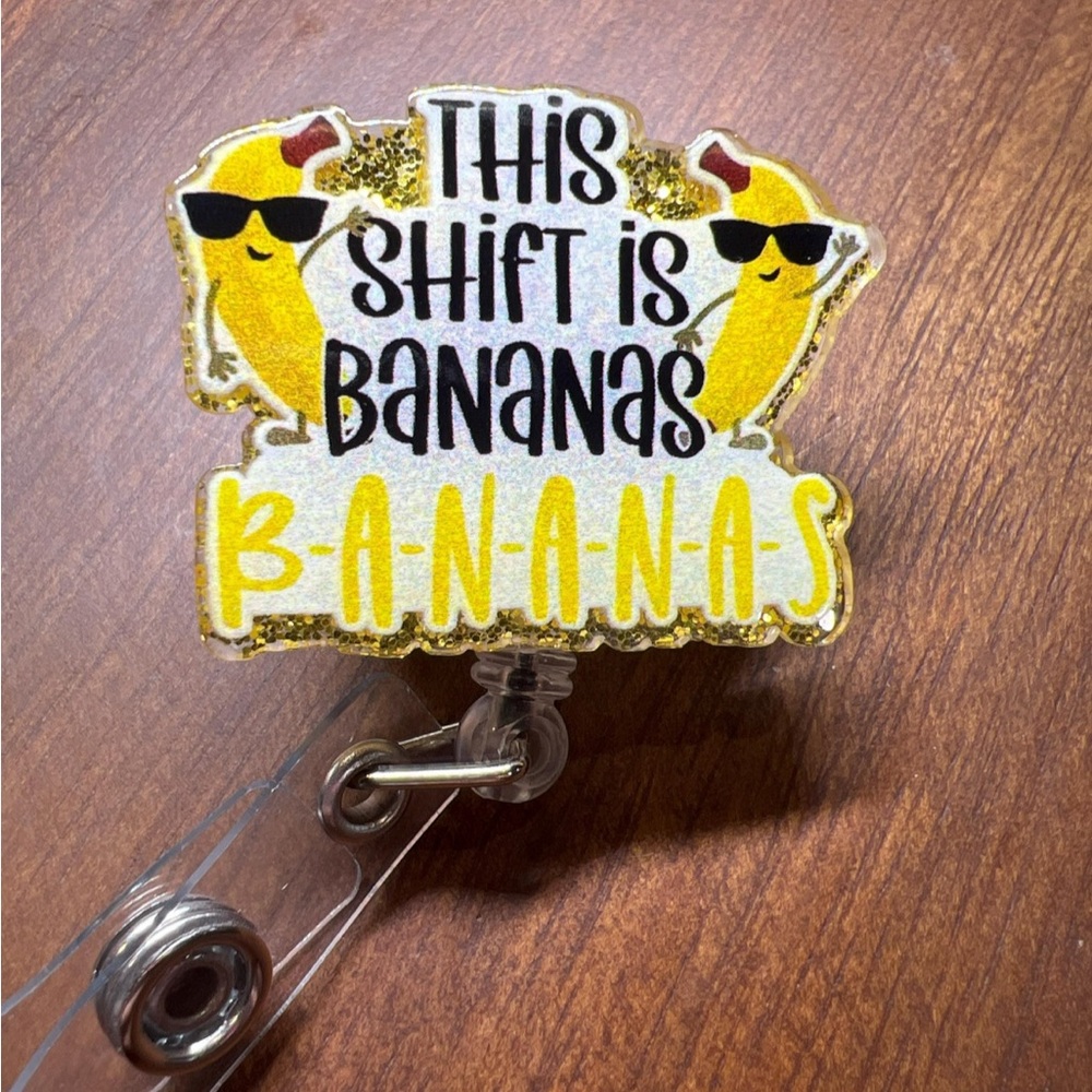 Fun Banana Badge Reel